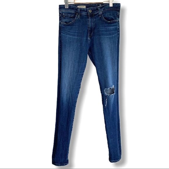 AGAdrianna Goldschmied The Farrah High Rise Skinny - Picture 1 of 8